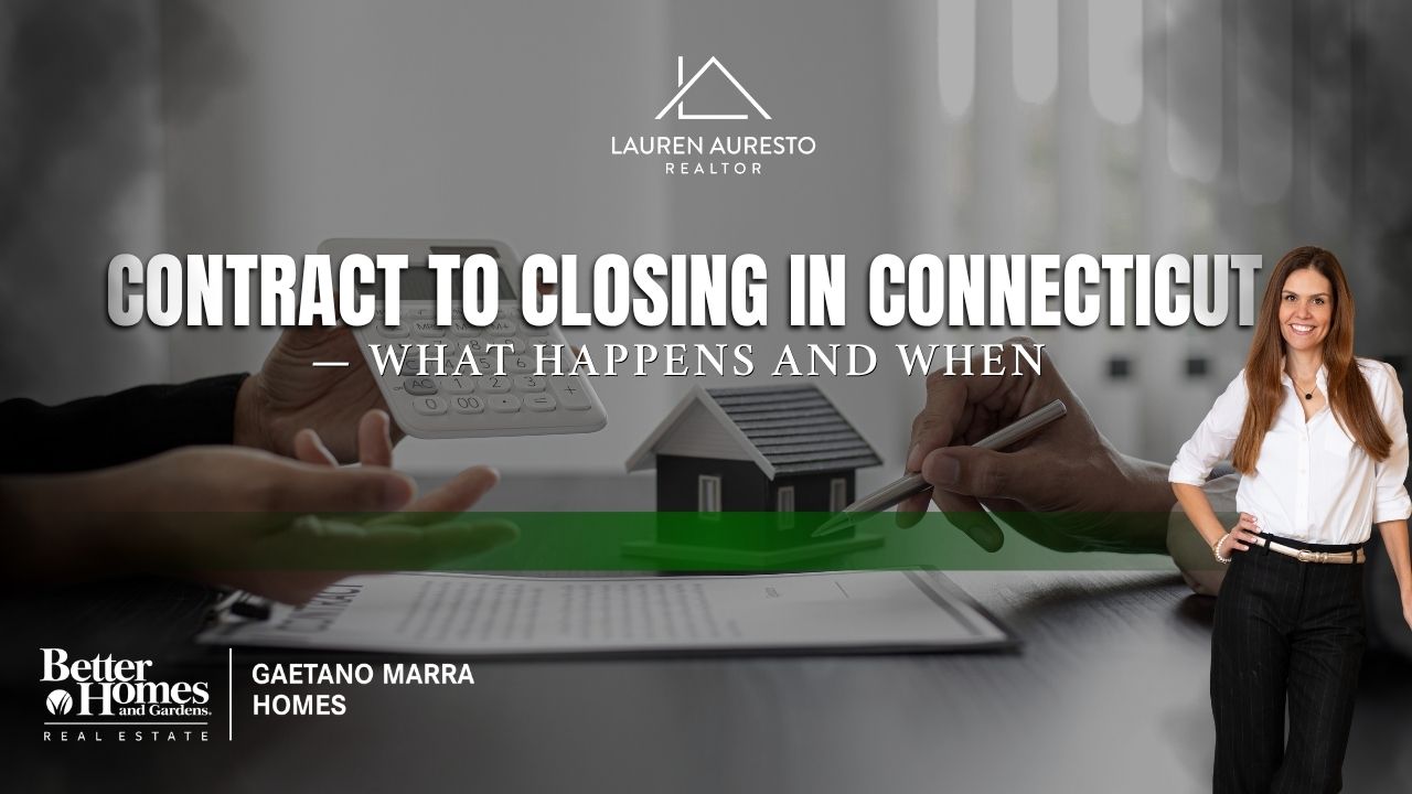 Contract to Closing in Connecticut — What Happens and When
