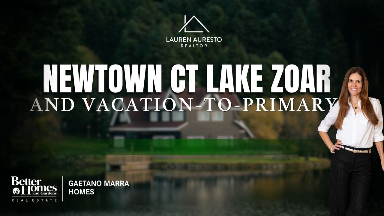 Newtown CT Lake Zoar and Vacation-to-Primary